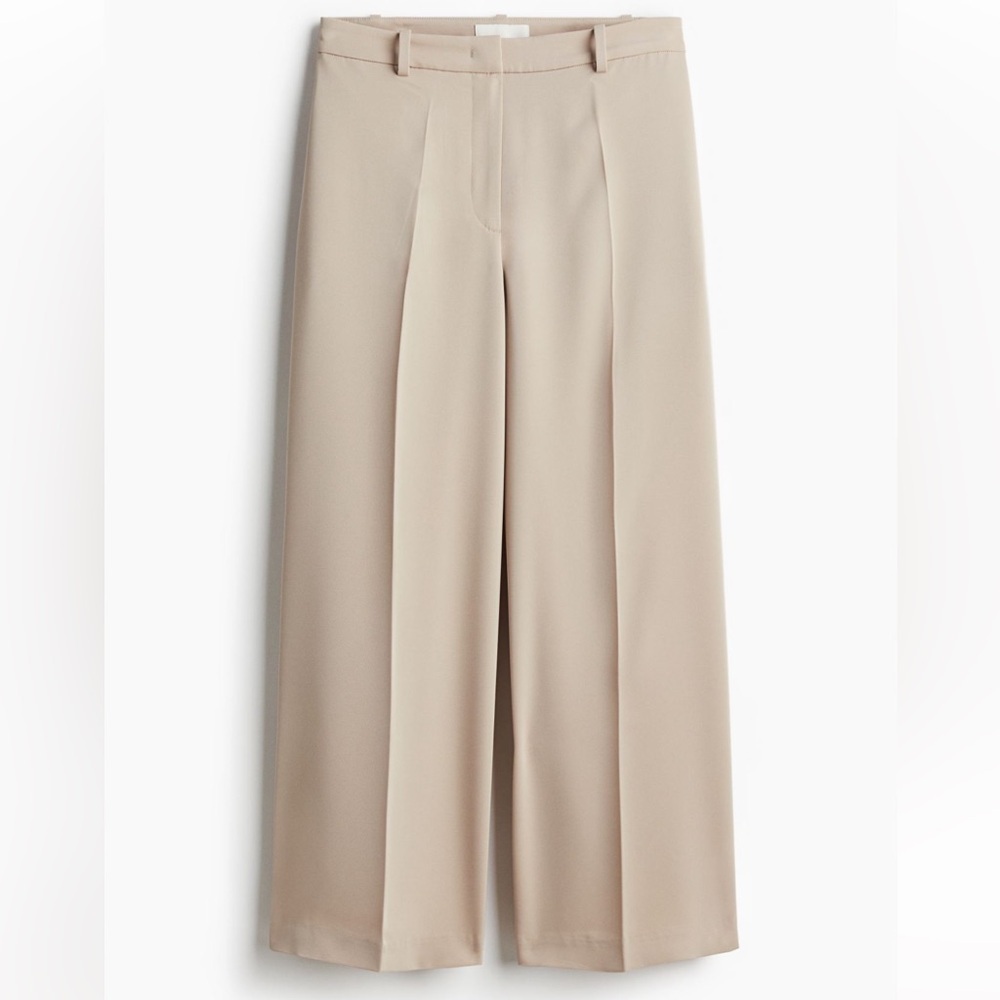 H&M Wide Leg Twill Pants - Picture 6 of 7